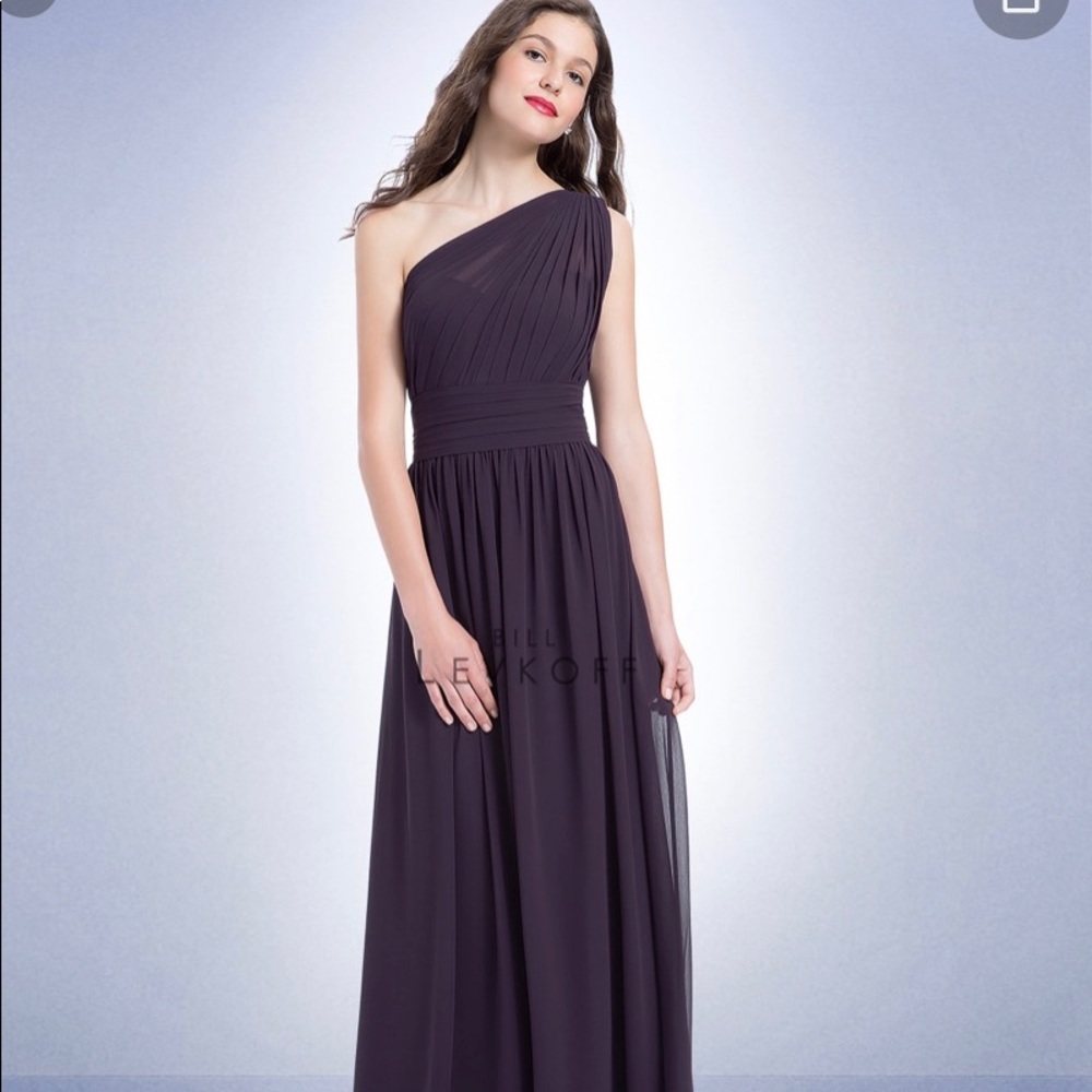 One shoulder bridesmaid dress